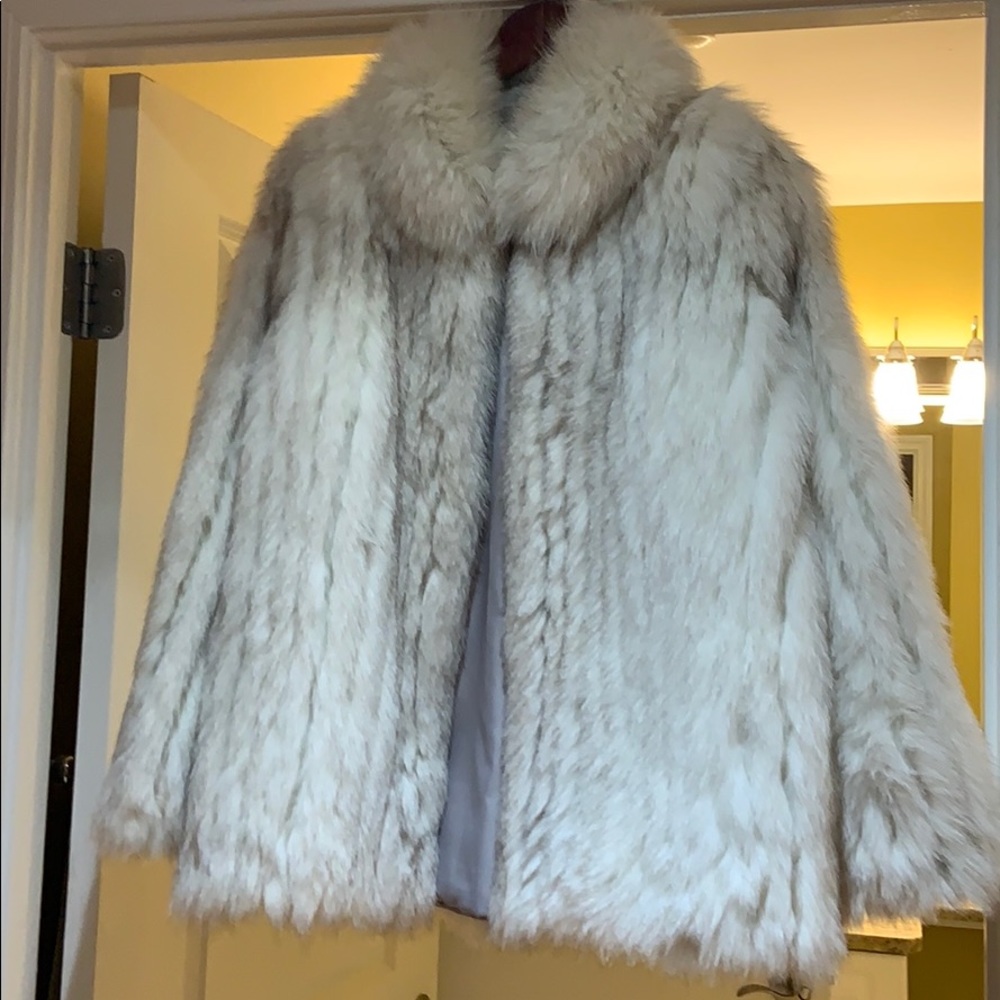 Vintage Saga Fox, real fur coat